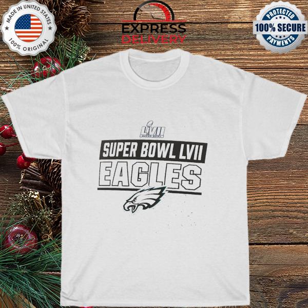 LVII super bowl eagles shirt