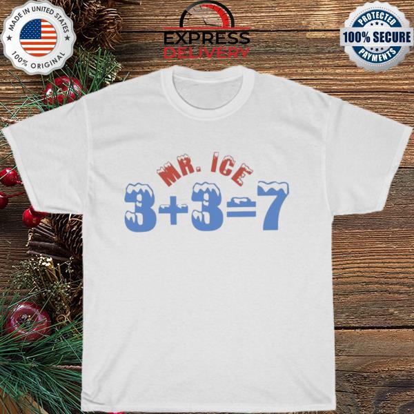 Mr ice 3+3 7 shirt