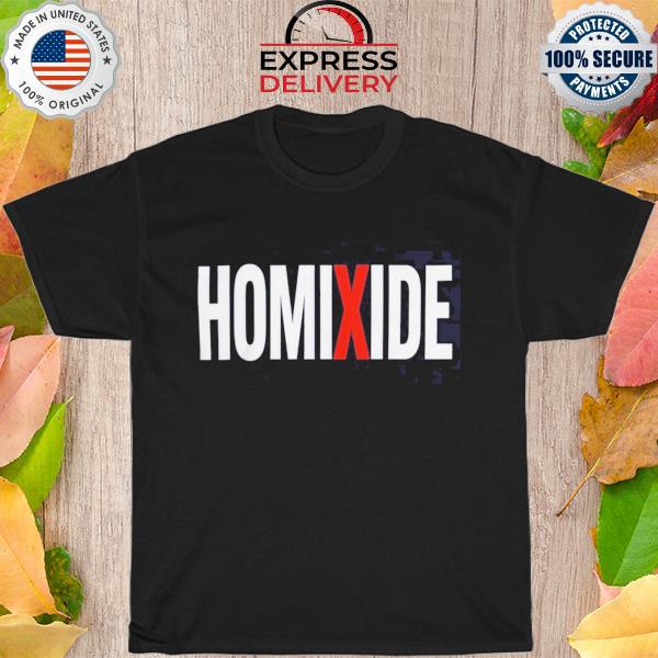 Official Homixide gang black shirt