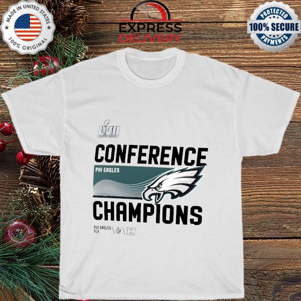 Official philadelphia eagles conference champions trophy collection shirt