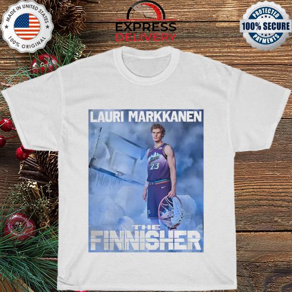Official Utah Jazz Lauri markkanen the finnisher 2023 shirt