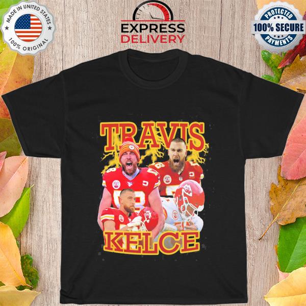 Vintage Travis Kelce Kansas City Chiefs shirt