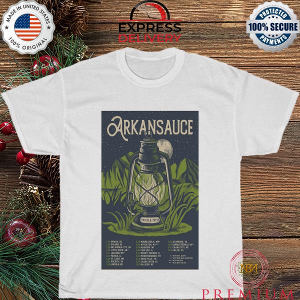 Arkansauce winter tour 2023 shirt