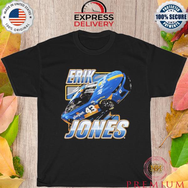 Erik jones legacy motor club team collection navy blister shirt
