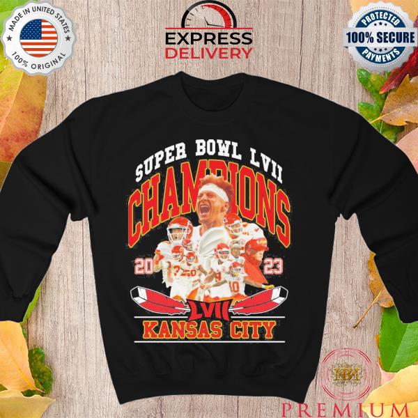 Funny super bowl lvii champions Kansas city Chiefs 2023 shirt, hoodie,  sweater, long sleeve and tank top