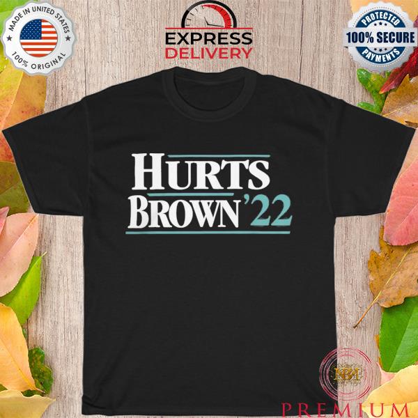 Jalen Hurts Shop Eagles Jalen Hurts Brown '22 shirt