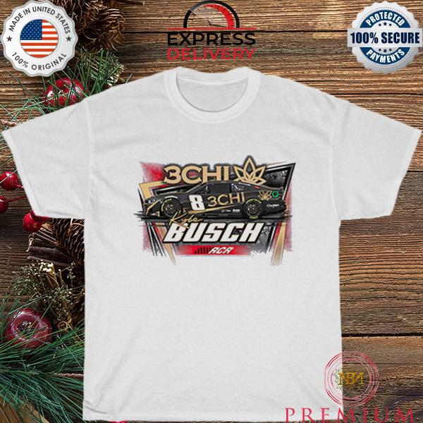 Kyle busch richard childress racing team collection gray 3chi car 2023 shirt
