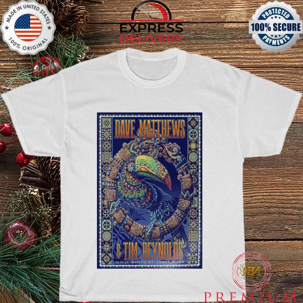 Official Dave matthews and tim reynolds cancun 2023 feb 19th moon palace mexico T-shirt