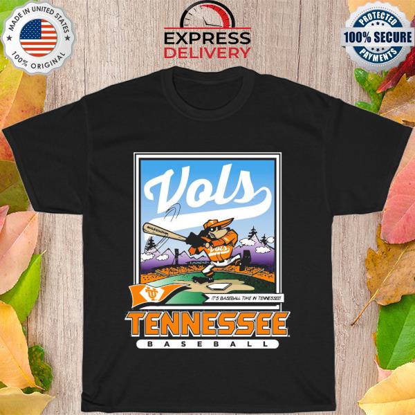 Smokey its baseball time in tennessee shirt
