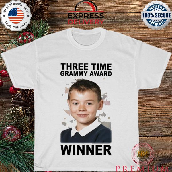 Three time grammy award winner shirt