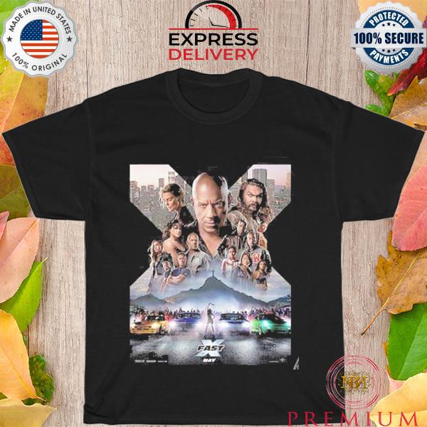 Fast x fast and furious new shirt