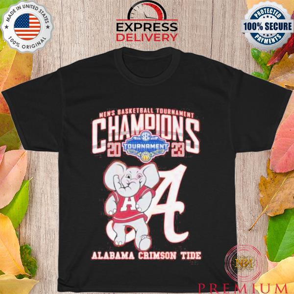 Men's basketball tournament champions 2023 alabama crimson tide shirt
