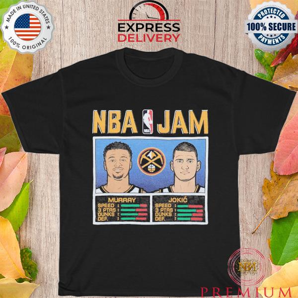 NBA Jam Jamal murray & nikola jokic denver nuggets shirt, hoodie