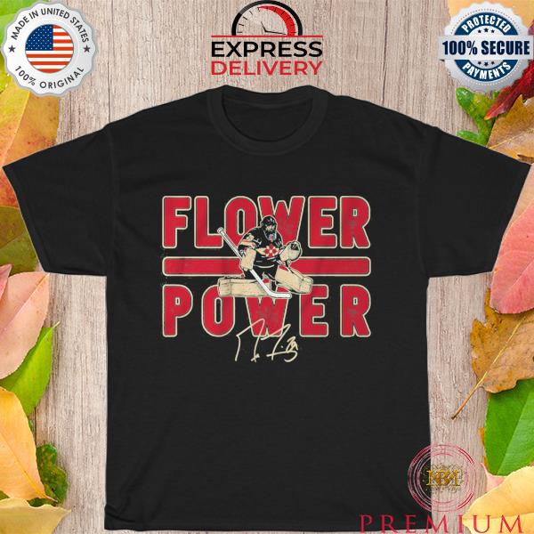 Official Marc-andré fleury flower power signature shirt