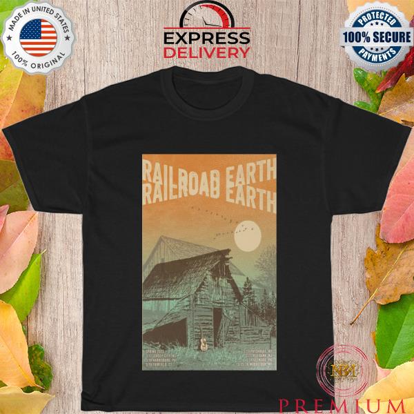 Railroad earth 2023 east coast spring tour shirt