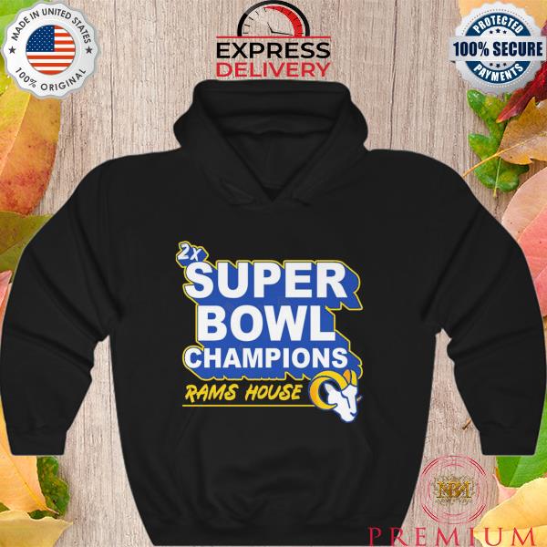 Los Angeles Rams 2x super bowl champions 2023 s Hoodie