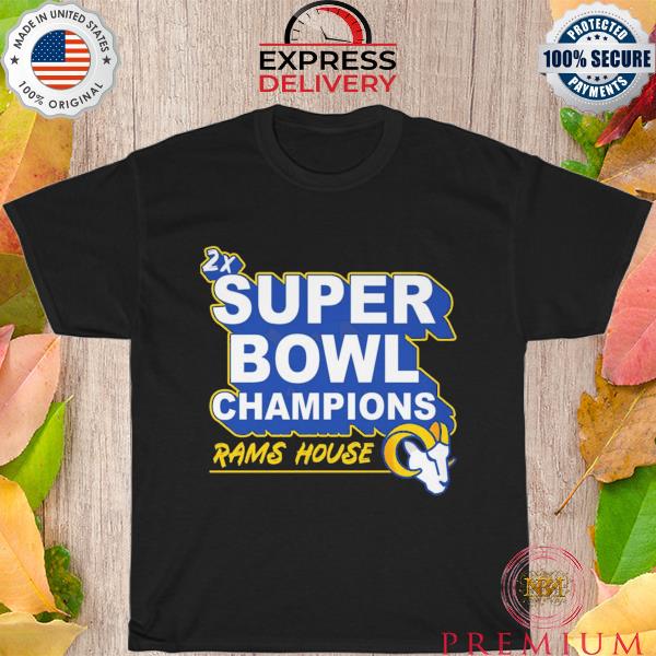 Los Angeles Rams 2x super bowl champions 2023 shirt