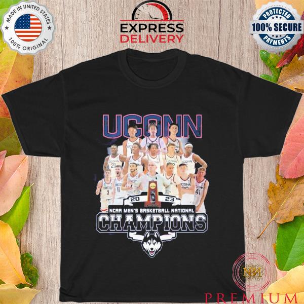 Uconn team ncaa men's basketball national champions shirt