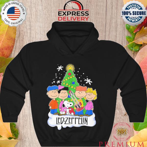 Led zeppelin snoopy Peanuts Christmas 2023 sweater Hoodie