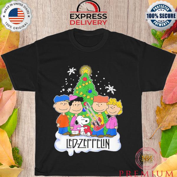 Led zeppelin snoopy Peanuts Christmas 2023 sweater