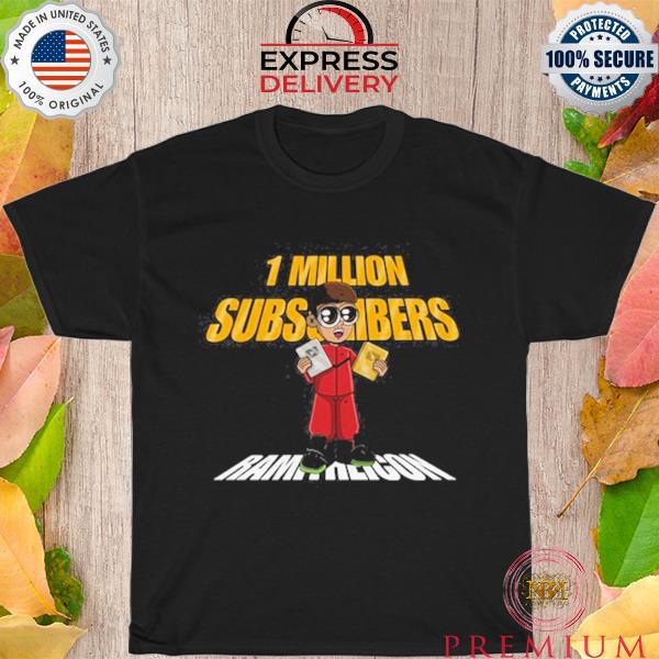 New Rti '1 Million Subscribers Shirt