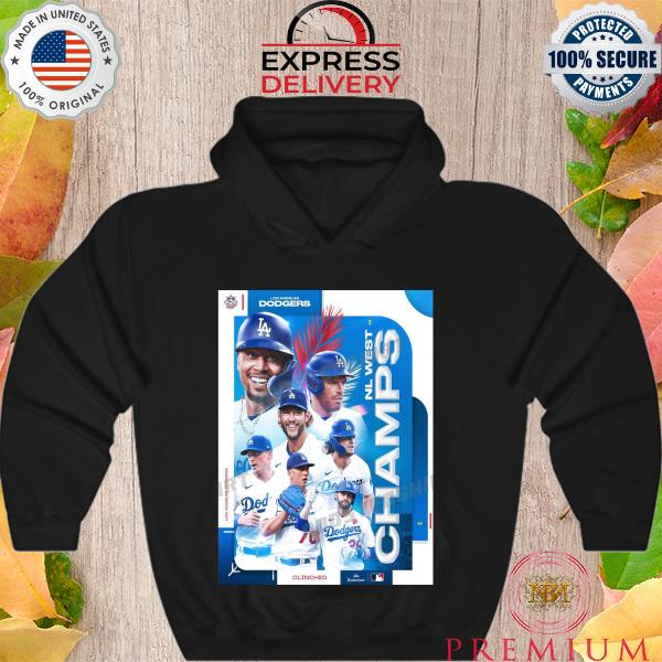 Nice welcome los angeles dodgers champions 2023 nl west championship s Hoodie