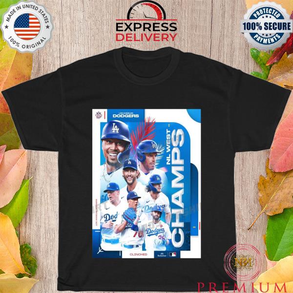 Nice welcome los angeles dodgers champions 2023 nl west championship shirt