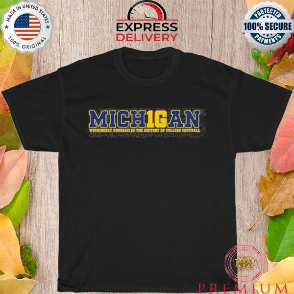Best The M Den Michigan 1000 Wins Mich1gan T-Shirt