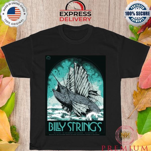 Billy string 18 11 2023 glasgow UK shirt