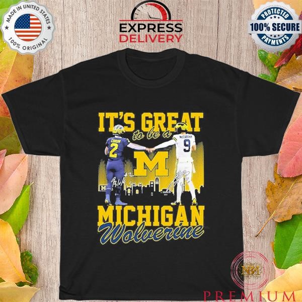 Funny Its Great To Be A Michigan Wolverine T-Shirt