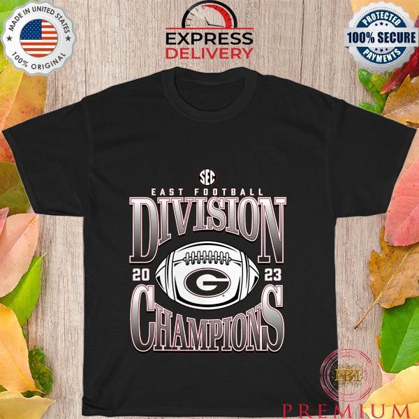 Georgia Bulldogs 2023 SEC East Football Division Champions Goal Line Stand shirt