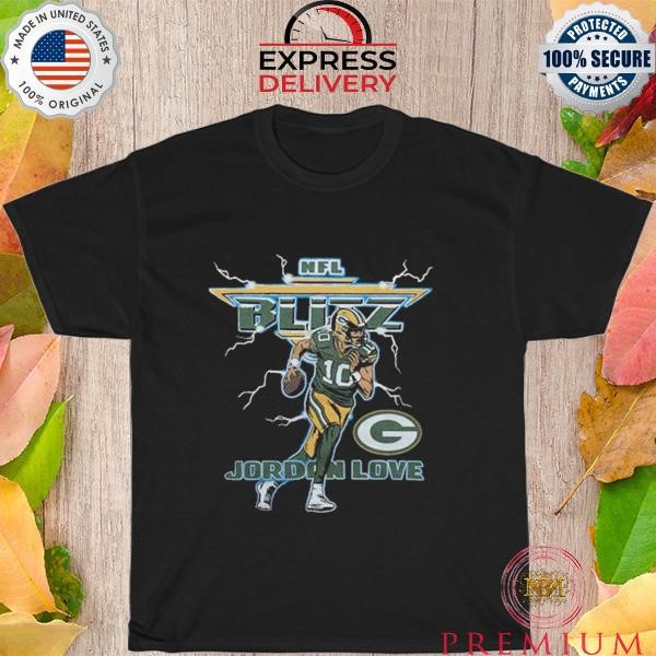 NFL Blitz Packers Jordan Love shirt