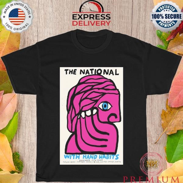 Nice 2023 Tour The National The Pavilion at Toyota Music Factory in Irving, TX shirt