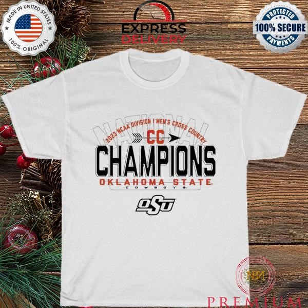 Oklahoma State Cowboys 2023 Ncaa Men’s Cross Country National Champions T-Shirt