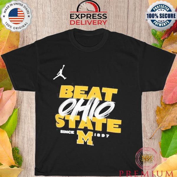 Original Jordan Michigan Wolverines Michigan-Ohio State Rivalry T-Shirt