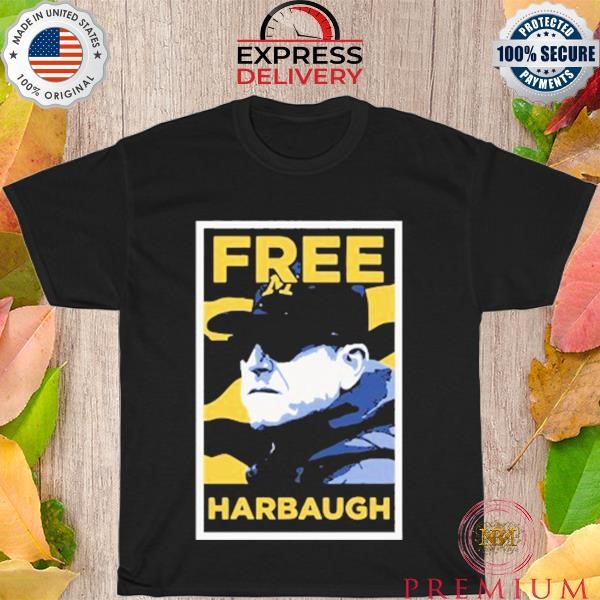 Original Michigan Wolverines JJ McCarthy Free Harbaugh Shirt