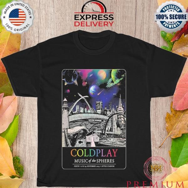 Premium Coldplay Optus Stadium Perth Events November 18, 2023 shirt
