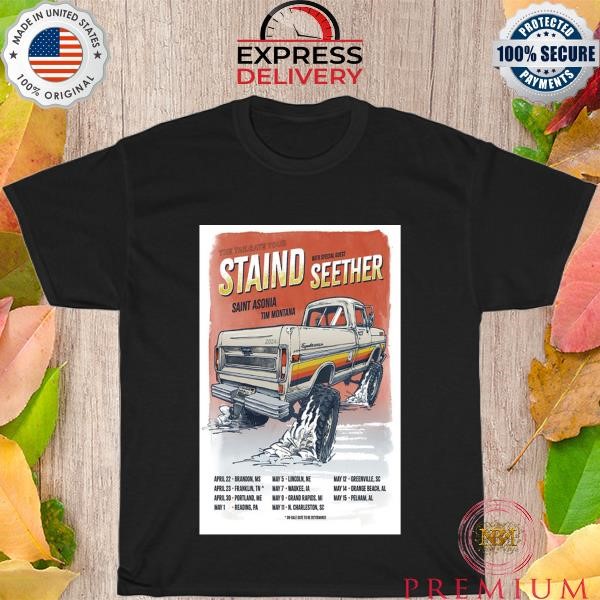 Staind The Tailgate Tour 2024 shirt
