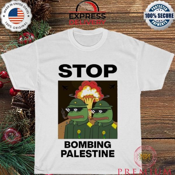 Stop Bombing Palestine Free Palestine new 2023 shirt