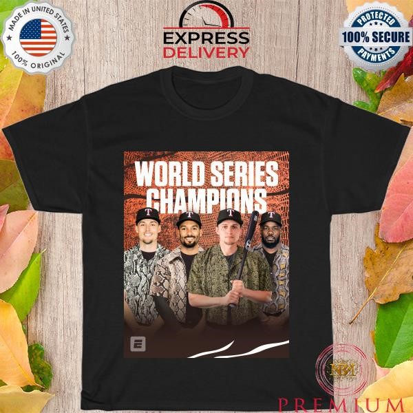 The Rangers wrangle the Snakes and win the World Series for the first time in franchise history shirt