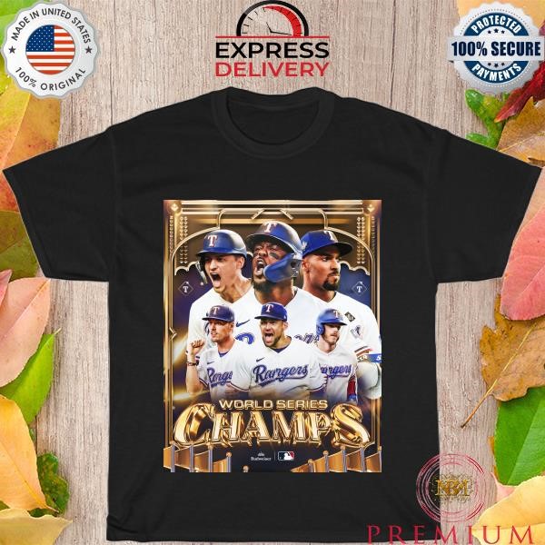 The first time in franchise history the Texas ranger on top shirt