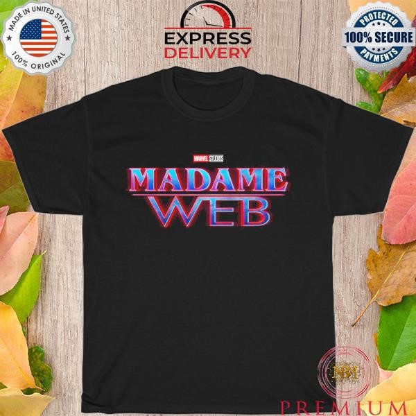 Top Madame Web Logo Movie Marvel Studios T-Shirt