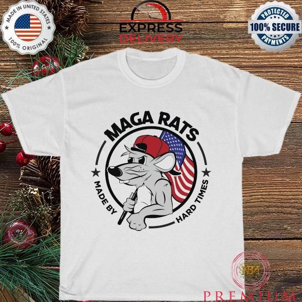 Awesome Maga Rats Two Side Red Text Black 2024 Shirt