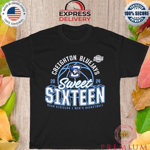Creighton Bluejays 2024 NCAA Men's Basketball Tournament March Madness Sweet Sixteen shirt